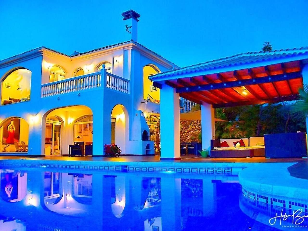 Villa Axarquia in Moclinejo, Costa del Sol