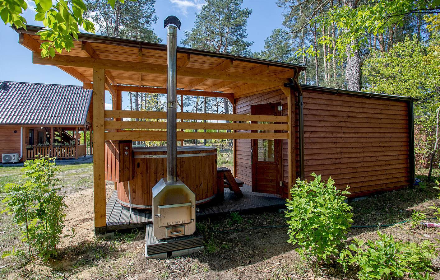 Ferienhaus für 8 Personen mit Terrasse in Tucheler Heide