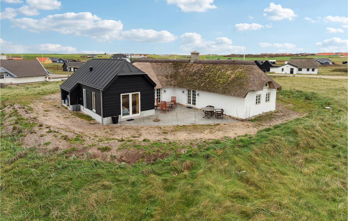 Ferienhaus für 6 Personen mit Terrasse in Ferring, Lemvig