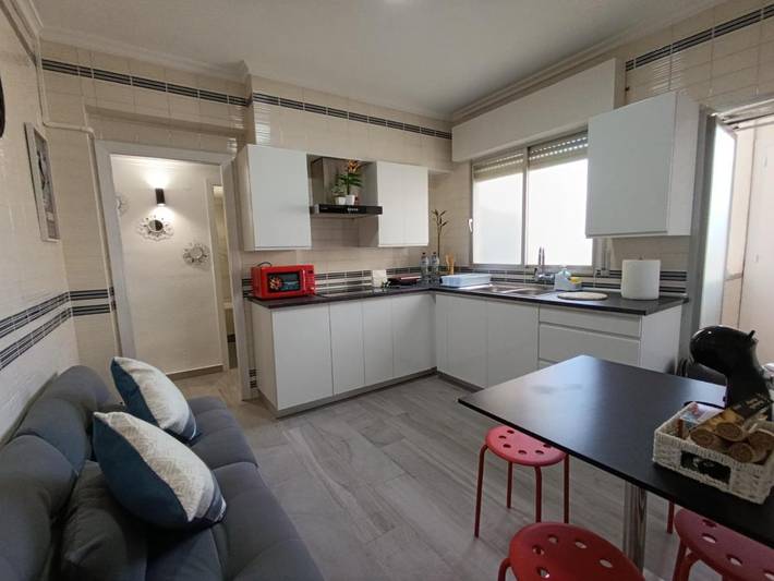 Apartamento para 4 personas, con terraza en Vila-real