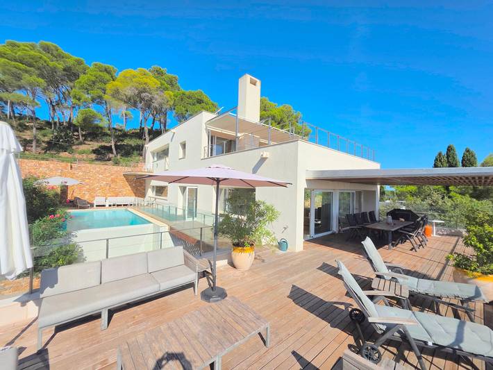 Casa rural para 14 personas, con Jardín en Begur