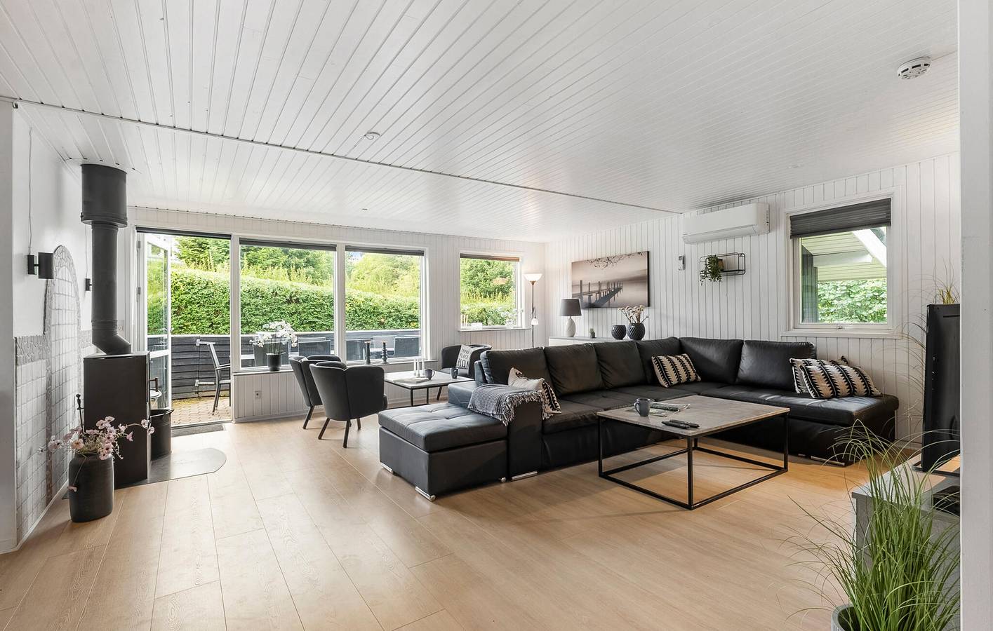 Feriehus for 12 personer med pool in Bønnerup Strand, Glesborg