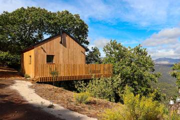 Cabaña De Madera para 3 Personas en Jubrique, Provincia de Málaga, Foto 1