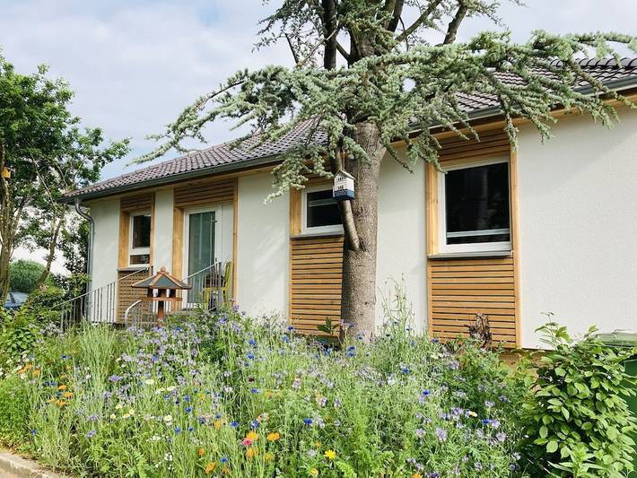 Ferienhaus für 8 Personen, mit Terrasse und Garten sowie Sauna