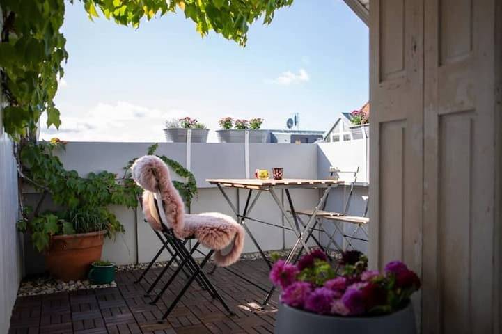 Vakantiewoning voor 2 personen, met terras in Augsburg