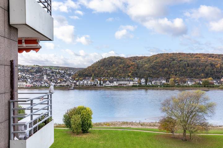 Ferienwohnung für 2 Personen, mit Balkon, mit Haustier am Mittelrhein