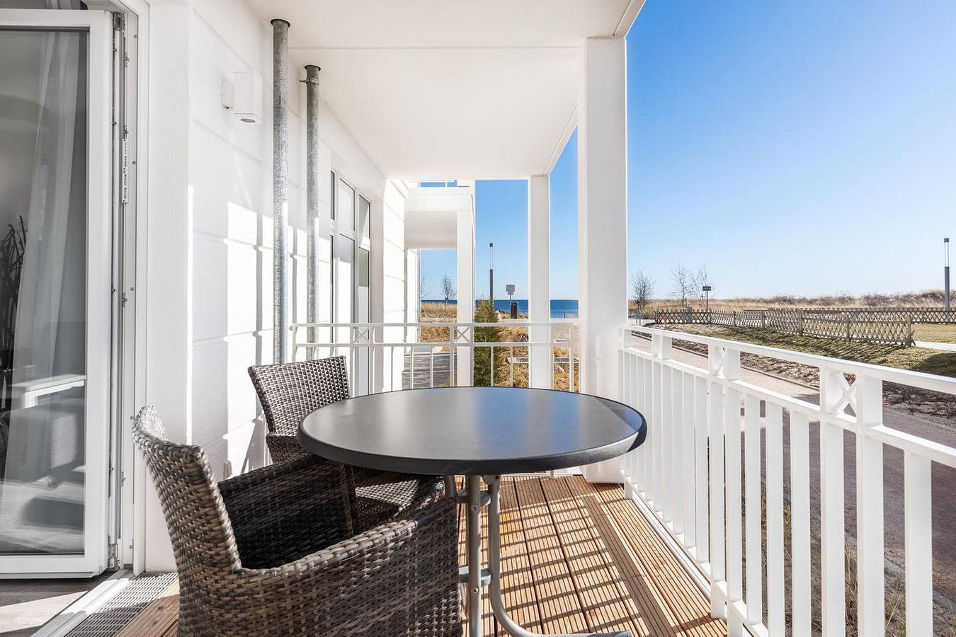 Ganze Wohnung, Modernes Apartment mit Balkon und hauseigenem Saunabereich inklusive in Großenbrode, Ostholstein