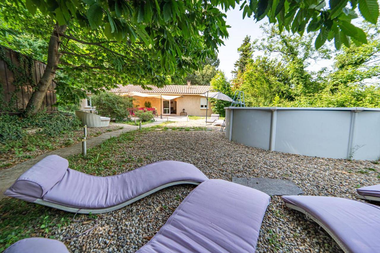 Gîte Cévennes de plein pied tout confort avec piscine privative 12 pers in Branoux-les-Taillades, Parc national des Cévennes