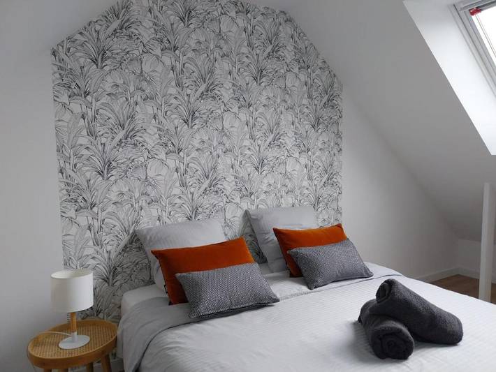 Chambre d’hôte pour 4 personnes, avec Terrasse et Vue à Magny-le-Hongre