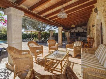 Finca in Búger, Mallorca Inselmitte für 12 