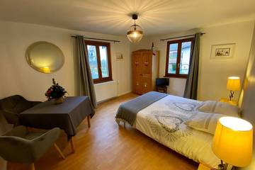 Gîte pour 4 personnes, avec jardin et terrasse à Kintzheim