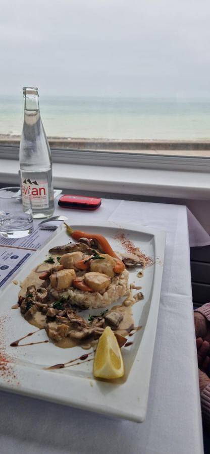 Hôtel pour 2 personnes, avec terrasse et vue, animaux acceptés dans Plage de Saint-Marguerite sur Mer - 4