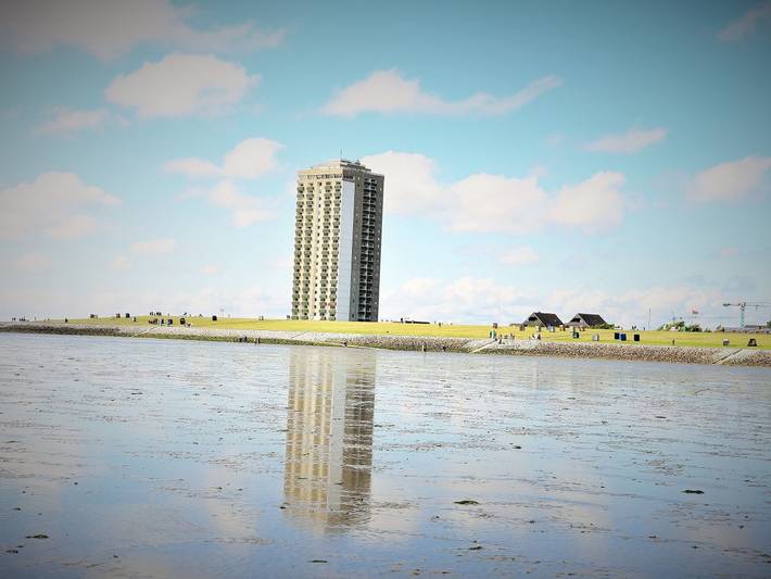 Ganze Ferienwohnung, Hochhaus in Büsum, Kreis Dithmarschen