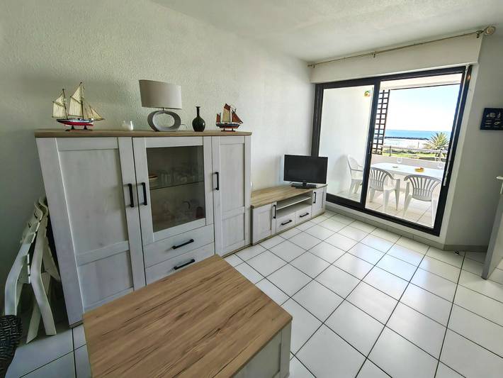Gîte pour 6 personnes, avec terrasse dans Plage Rochelongue - 4