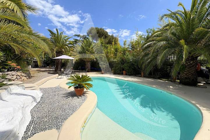 Villa pour 2 personnes, avec jardin à Sète