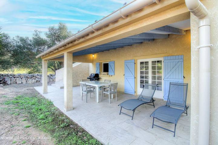 La villa des orangers in Roccapina, Sartena
