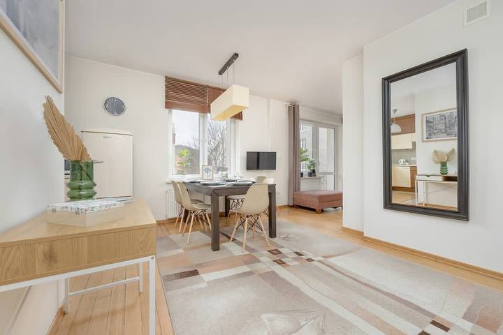 Ganze Wohnung, Sunny Family Apartment Close to Sopot Attractions | Balcony in Zoppot, Zatoka Gdańska