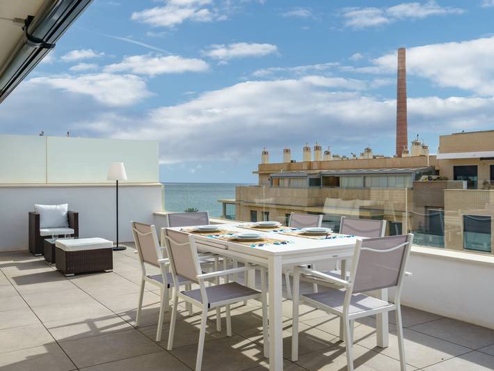 Loft voor 6 personen, met terras in Malaga