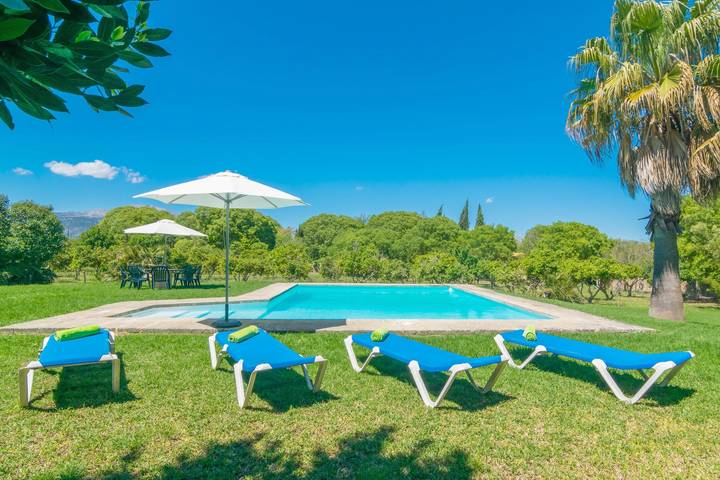 Casa rural para 4 personas, con terraza además de jardín y piscina en Inca - 3