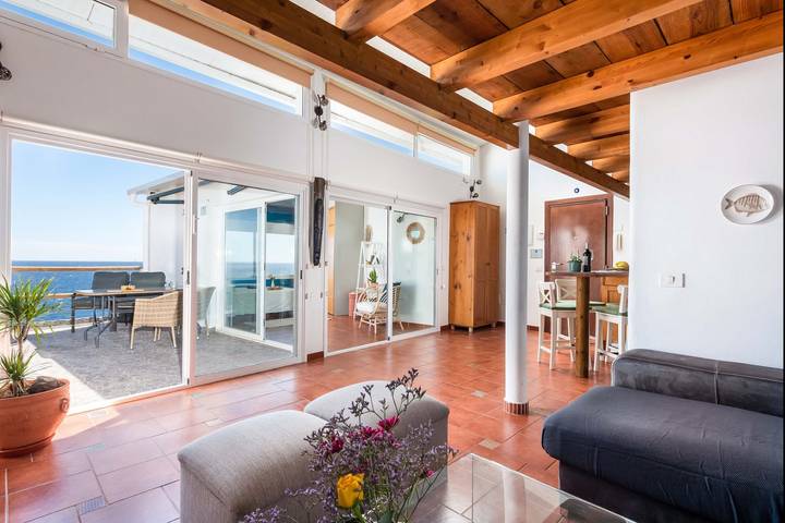 Gîte pour 4 personnes, avec balcon et vue sur l’océan, adapté aux familles dans Bocacangrejo - 2