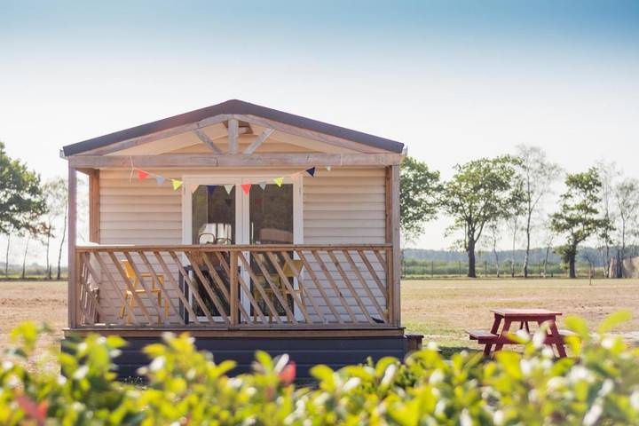 Location de vacances pour 4 personnes, avec piscine ainsi que jardin et bassin pour enfant dans Poppel - 4