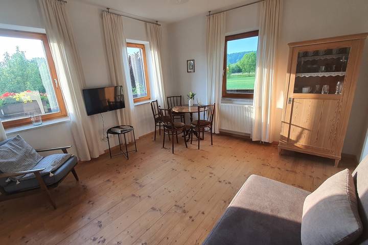 Ferienwohnung für 3 Personen, mit Balkon und Terrasse sowie Garten in Peißenberg - 4