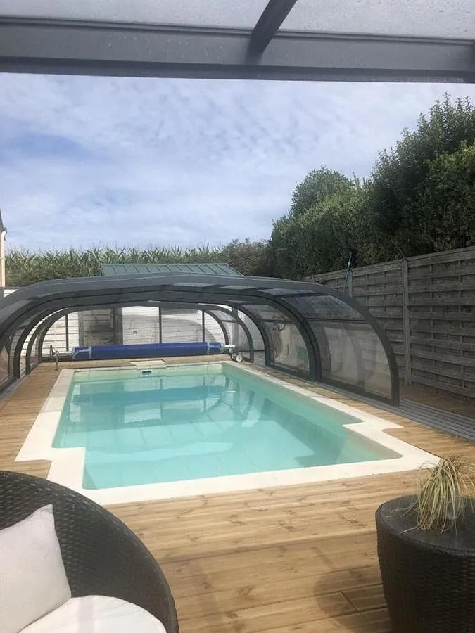 Villa pour 10 personnes, avec piscine ainsi que terrasse et vue - 1