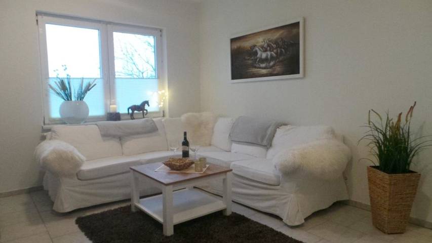 Ferienwohnung für 4 Personen, mit Terrasse und Garten sowie Ausblick in Witzwort - 2