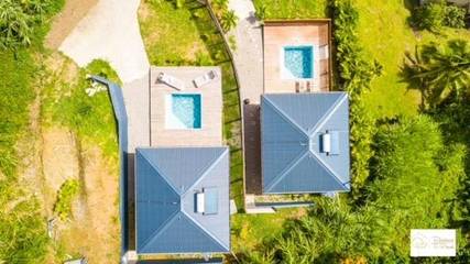 Maison de vacances pour 4 personnes, avec jardin et piscine, animaux acceptés en Martinique