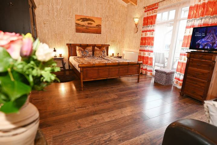 Ferienwohnung für 2 Personen, mit Balkon in Warnemünde