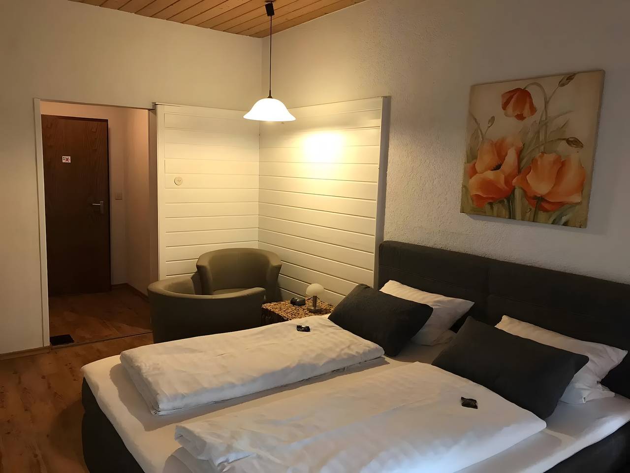 Apartment in einem Hotel '3' mit Bergblick, privater Terrasse und Wlan in Lindberg, Ostbayern