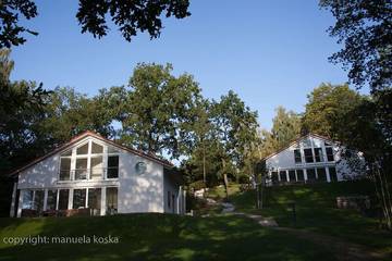 Ferienhaus für 4 Personen, mit Garten und Terrasse, mit Haustier am Schweriner See