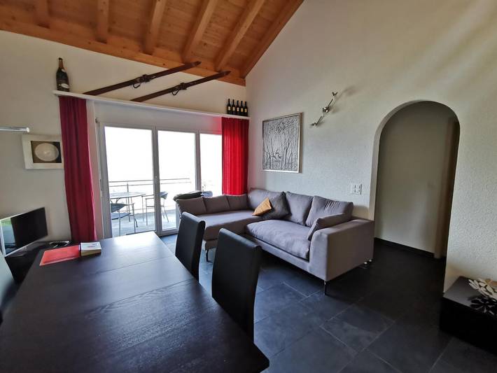 Ganze Ferienwohnung, Ferienwohnung Vazerol - 5-Bettwohnung (4.5 Zimmerwohnung) in Vazerol, Albula (Graubünden)