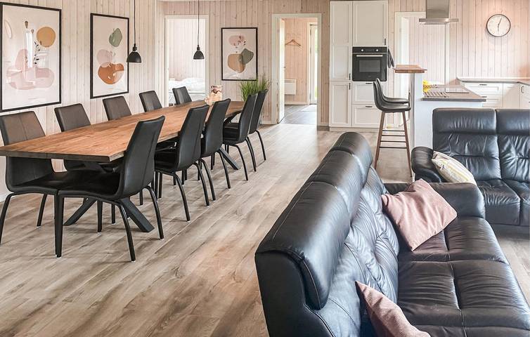 Ferienhaus für 8 Personen, mit Terrasse und Sauna sowie Garten in Skjern - 4