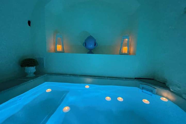 Maison de vacances pour 4 personnes, avec jacuzzi et piscine à Alezio