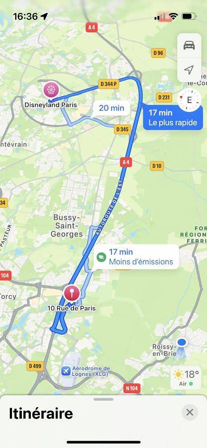 Gîte pour 4 personnes à Croissy-Beaubourg - 3