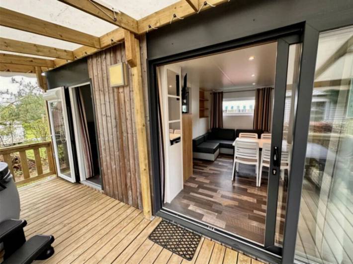 Mobil home pour 4 personnes, avec bassin pour enfant à Saint-Christophe-du-Ligneron - 3
