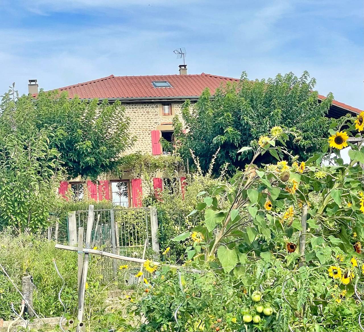 Chambre d’hôtes « Papillon » avec piscine partagée, jardin commun et Wi-Fi in Hauterives, Région de Valence
