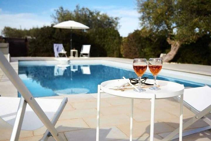 Appartamento intero, Trulli nella Valle d'Itria con piscina in Cisternino, Salento