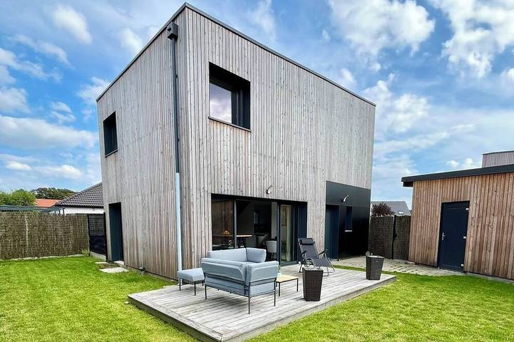 Maison de vacances pour 8 personnes, avec jardin, animaux acceptés