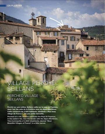 Gîte pour 4 personnes, avec vue et terrasse à Seillans