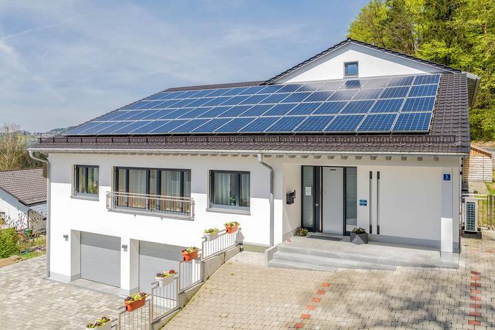 Ferienwohnung für 6 Personen, mit Pool und Sauna in Schönberg (Bayern)