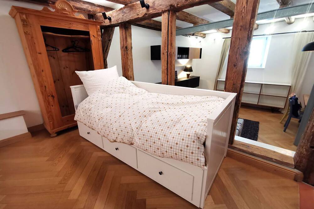 Ganze Wohnung, Wunderschönes Loft aus 1420 in Rothenburg ob der Tauber, Taubertal