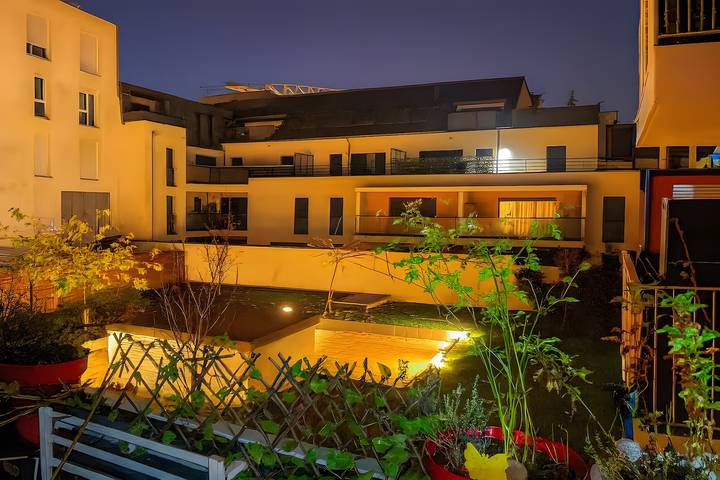 Appartement de vacances pour 5 personnes, avec Balcon et Jardin
