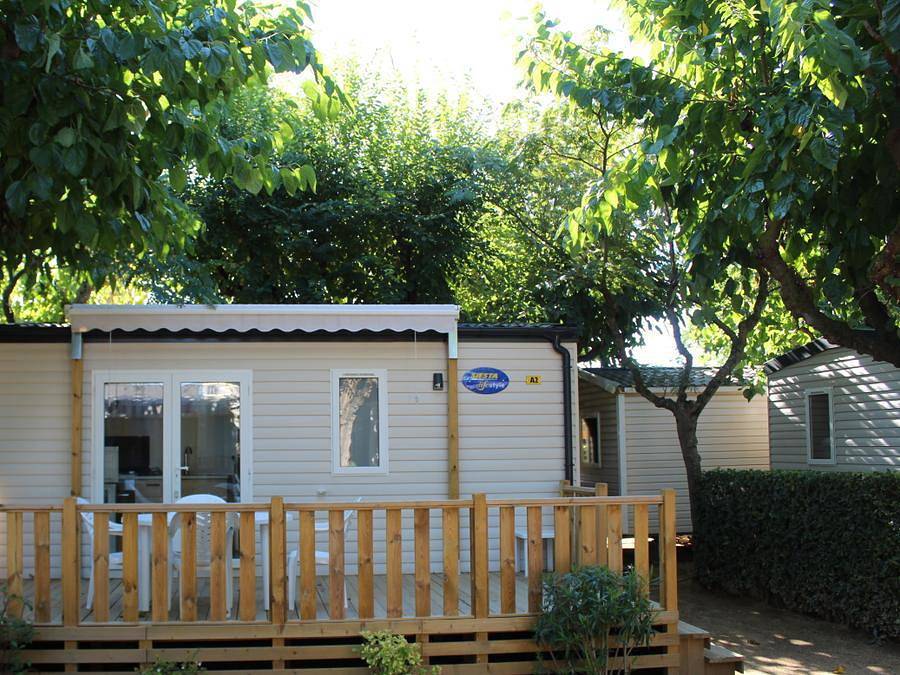 Camping La Masia - Mobile home 4 persons - By Lifestyle Holidays - Amber, 2 bedrooms in Els Pins Blanes, Blanes