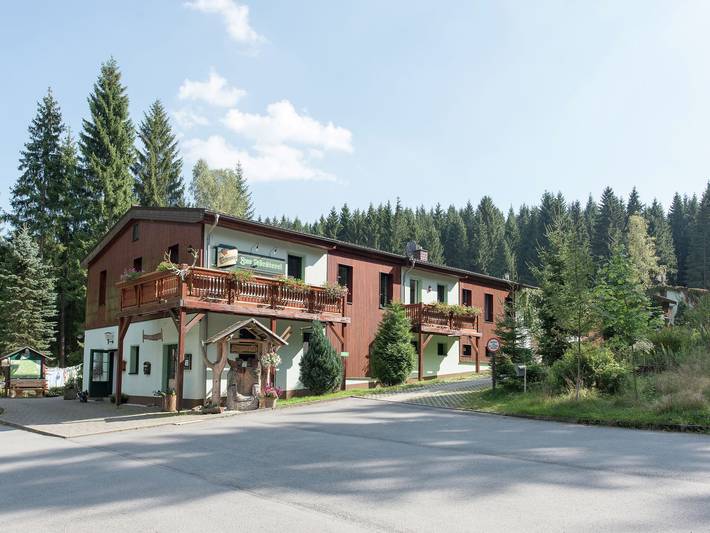 Ferienwohnung für 10 Personen, mit Balkon und Terrasse sowie Garten und Pool in Sachsen
