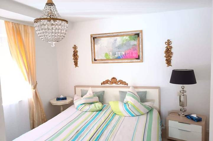 Ferienwohnung für 4 Personen, mit Garten und Pool