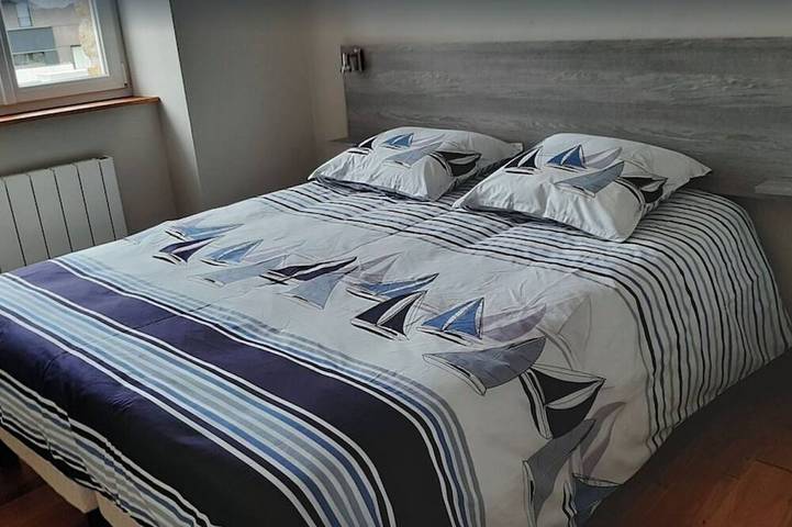 Ganze Wohnung, La Lanzardiere: the Doris 100m from Port-Mer beach in Cancale, Mont-Saint-Michel-Bucht