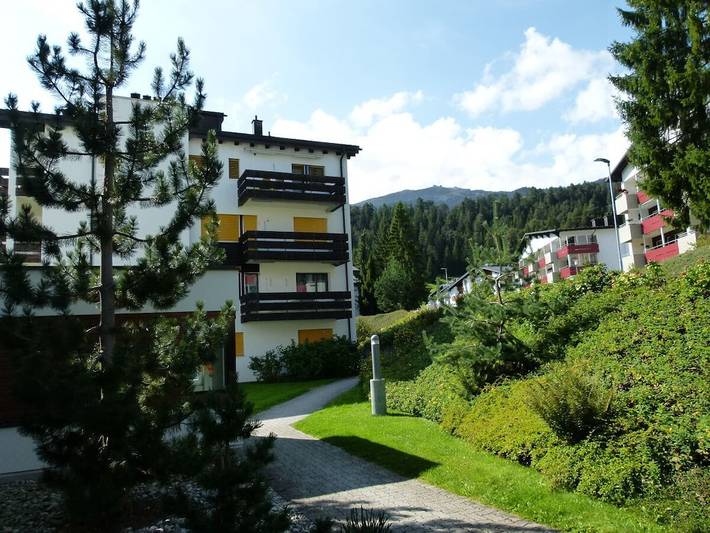 Apartamento vacacional en Laax con piscina. in Laax GR 2, Laax