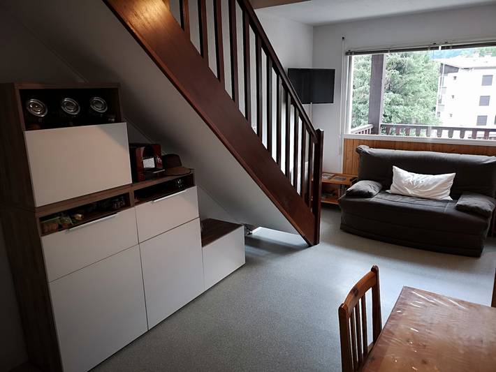 Apartamento entero, Apartamento 'T4 Duplex Village' con vistas a la montaña y balcón in Saint-Lary-Soulan, Parque nacional de los Pirineos